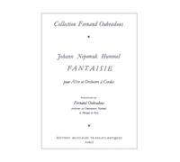 Johann Nepomuk Hummel: Fantasie For Viola and String Orchestra (Reduction for Viola and Piano)