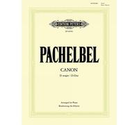 Johann Pachelbel Mar Canon in D major (Easy Piano): Shee (Paperback) (US IMPORT)