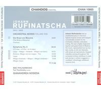 JOHANN RUFINATSCHA: SYMPHONY NO. 6; BRIDE OF MESSINA OVERTURE NEW CD