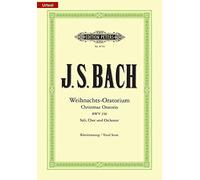 Bach – Christmas Oratorio BWV 248 – Vocal Score (piano reduction) – Edition Peters (EP8719)