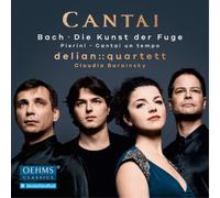 Delian Quartett & Barainsky – Cantai: Bach – Die Kunst der Fuge / Pierini – Canta – CD – NAXOS