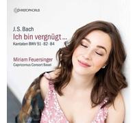 Johann Sebastia J.S. Bach: Ich Bin Vergnügt...: Kantaten BWV 51 (CD) (US IMPORT)