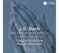 Johann Sebastia J.S. Bach: Mit Fried Und Freud: Cantatas, BWV8, (CD) (US IMPORT)