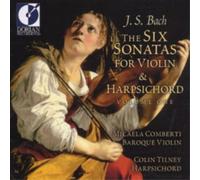 Micaela Comberti & Tiney – Bach: Sonatas for Violin & Harpsichord Vol. 1 – CD – NAXOS