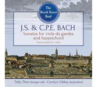 Johann Sebastia J.S. & C.P.E. Bach: Sonatas for Viola Da Gamba (CD) (US IMPORT)