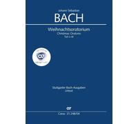 Johann Sebastia Weihnachtsoratorium (Klavierauszug deutsch): Kantate (Paperback)