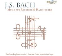 Johann Sebastian Ba J. S. Bach: Music for Recorder & Harpsicho (CD) (US IMPORT)