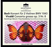 Johann Sebastian Bac - Bach Konzert Fur 2 Violinen BWV 1043/... - CD - D4z