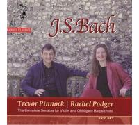 Johann Sebastian Bac - Complete Sonatas For Violin And Obligato Harpsich - K4z