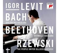 Johann Sebastian Bac - Igor Levit Bach Beethoven Rzewski - New CD - O15z