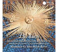 JOHANN SEBASTIAN BAC - J.S. BACH BRANDENBURG CONCERTOS - CD ALBUM - G3z