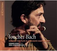 Johann Sebastian Bac Toucher Bach: Sonatas for Flute & Obbligato Harpsichor (CD)