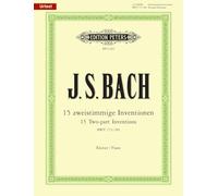 Johann Sebastian Bac - Two-part Inventions BWV 772-786 for Piano - Non - P245z