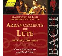Johann Sebastian Bach - Bach: Arrangements for Lute, BWV 995, 1000, 1006a (Edition Bachakademie Vol 118) /Holzenburg