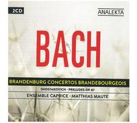 Ensemble Caprice - Brandenburg Concertos / Preludes Op 87 [New CD]