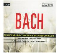 Ensemble Caprice - Brandenburg Concertos / Preludes Op 87 [New CD]
