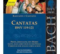 Johann Sebastian Bach - Bach: Cantatas, BWV 119-121 (Edition Bachakademie Vol 38) /Rilling