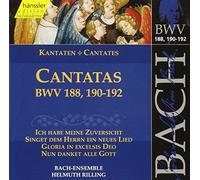 Johann Sebastian Bach - Bach: Cantatas, BWV 188, 190-192 (Edition Bachakademie Vol 57) /Rilling