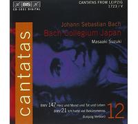 Johann Sebastian Bach - Bach: Cantatas, Vol 12 (BWV 147, 21) /Concerto Palatino · Bach Collegium Japan · Suzuki