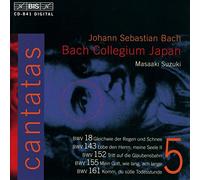 Johann Sebastian Bach - Bach: Cantatas, Vol 5 (BWV 18, 152, 155, 161, 143) /Bach Collegium Japan · Suzuki