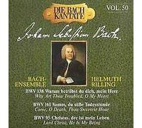 Johann Sebastian Bach - Bach: Cantatas, Vol 50 (BWV 138, 161, 95) /Rilling