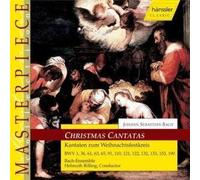 Johann Sebastian Bach - Bach: Christmas Cantatas (Masterpieces Series) /Rilling