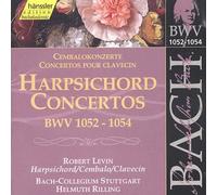 Johann Sebastian Bach - Bach: Harpsichord Concertos, BWV 1052-1054 (Edition Bachakademie Vol 127) /Levin · Rilling