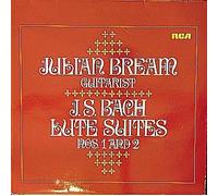 Johann Sebastian Bach - bach: lute suites nos. 1 and 2 LP