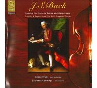 Johann Sebastian Bach - Bach: Sonatas for Viola da Gamba and Harpsichord (BWV 1027-1029); Preludes & fugues (BWV 860, 850, 861) /Crum · Cummings