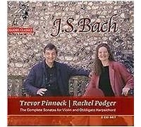 Rachel Podger; Trevor Pinnock - Bach: Complete Sonatas for Violin and Obbligato Harpsichord /Podger · Pinnock