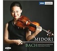 Midori - J.S. Bach: Partitas & Sonatas for Violin Solo [CD]