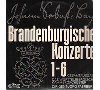 Johann Sebastian Bach - Brandenburgische Konzerte 1-6, Jörg Faerber, Württembergisches Kammerorchester [2xVinyl]