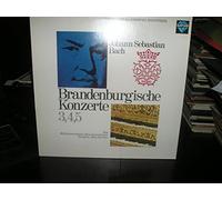 JOHANN SEBASTIAN BACH, BRANDENBURGISCHE KONZERTE 3,4,5. FAERBER, INTERCORD 120.833