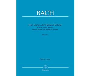 Johann Sebastian Bach-Cantata BWV 61 Nun Komm-Vocal Solo, Mixed Choir and