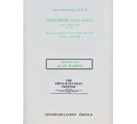 Johann Sebastian Bach-Chaconne En Re Mineur - Bwv 1004-Flute