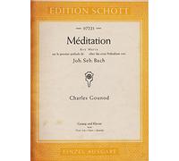 Johann Sebastian Bach,Charles Gounod-Ave Maria F-Medium Voice and Piano