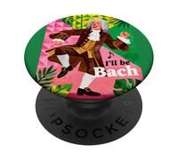 Johann Sebastian Bach Classical Music Joke PopSockets Adhesive PopGrip