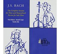 Johann Sebastian Bach - Complete Sonatas For Flute And Harpsichord (Robison, Cooper)