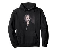 Johann Sebastian Bach Composer Musician Retro Pullover Hoodie