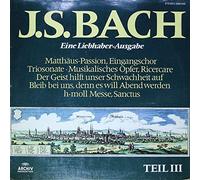 Johann Sebastian Bach , Ernst Haefliger , Christiane Jaccottet - Eine Liebhaber-Ausgabe, Teil 3 - Archiv Produktion - 2565 043