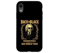 Johann Sebastian Bach In Black, Classical Music Composer Case for iPhone XR