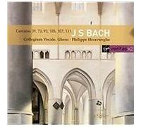 Barbara Schlick/Agnes Mellon/Gerard Lesne/Charles Brett/Howard Crook/Peter Kooy/Orchestra of Collegium Vocale, Ghent/Chorus of Collegium Vocale, Ghent/Philippe Herreweghe - Bach : Cantatas