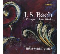 Johann Sebastian Bach J.S. Bach: Complete Lute Works (CD) Album (US IMPORT)