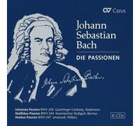 Johann Sebastian Bach : Johann Sebastian Bach: Die Passionen CD Box Set 6 discs