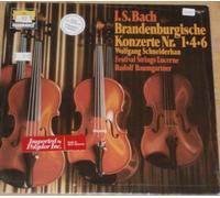 Johann Sebastian Bach - Johann Sebastian Bach - Wolfgang Schneiderhan - Festival Strings Lucerne - Rudolf Baumgartner - Brandenburgische Konzerte Nr. 1 o 4 o 6 - Deutsche Grammophon - 2535 142