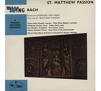 Johann Sebastian Bach , Orchester Der Wiener Staatsoper , Knabenchor Des Schottenstifts , Mogens Wldike - Johann Sebastian Bach - Favourite Choruses And Arias From The St. Matthews Passion - 12" LP 1963 - Wing Records WL.1070