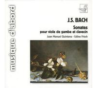 Johann Sebastian Bach Sonata for Viola Da Gamba and Harpsichord Obligato (CD)
