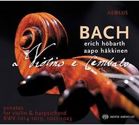 Johann Sebastian Bach – Sonatas for Violin and Harpsichord BWV 1014-1019 & 1021-1023 – CD (Hybrid)