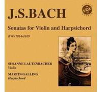 BACH - SONATAS FOR VIOLIN HARPSICHORD - CD - K600z