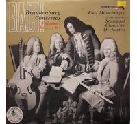Johann Sebastian Bach, Stuttgarter Kammerorchester ,Stuttgart Chamber Orchestra Karl MÃ¼nchinger - Brandenburg Concertos, Volume I Nos. 1,3 &6-LP